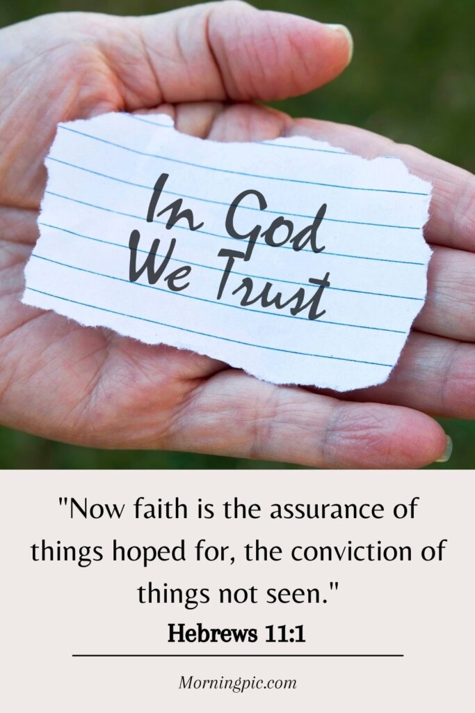 Bible Verses About Trusting God