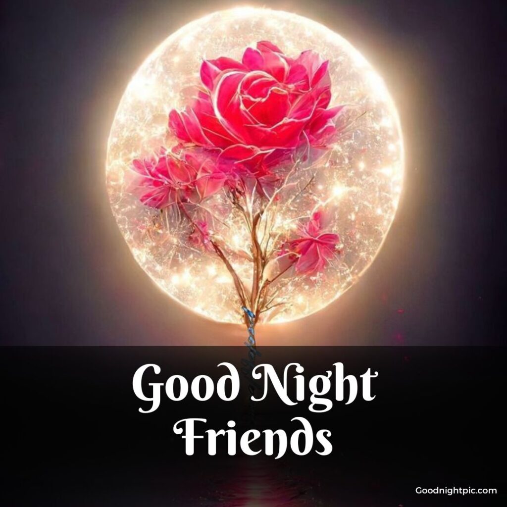 friend sweet good night images