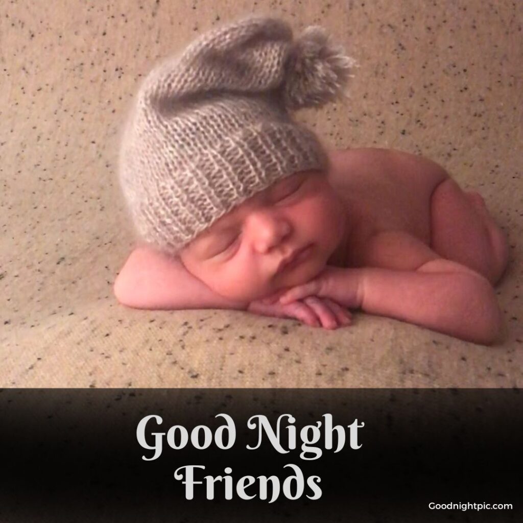 good night friends photo
