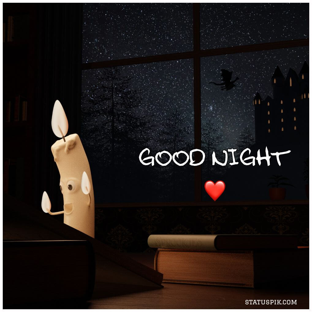 good night images with love