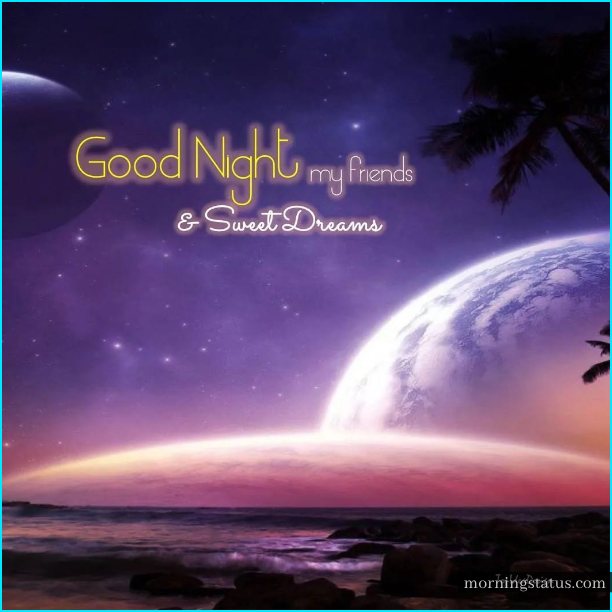 Good Night Friends HD Images