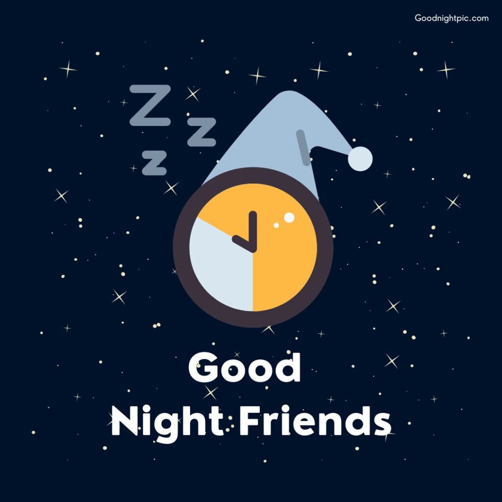 friend sweet good night images