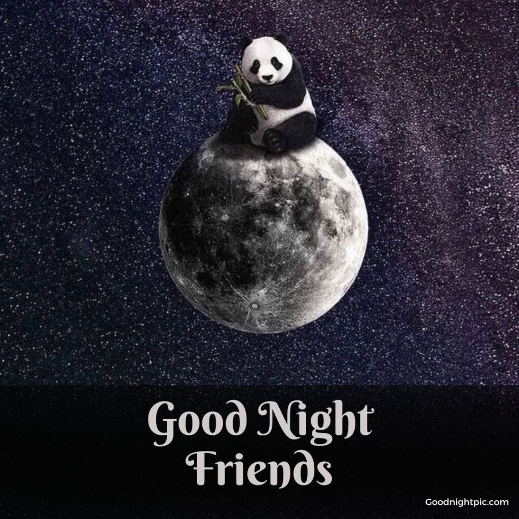 friend sweet good night images