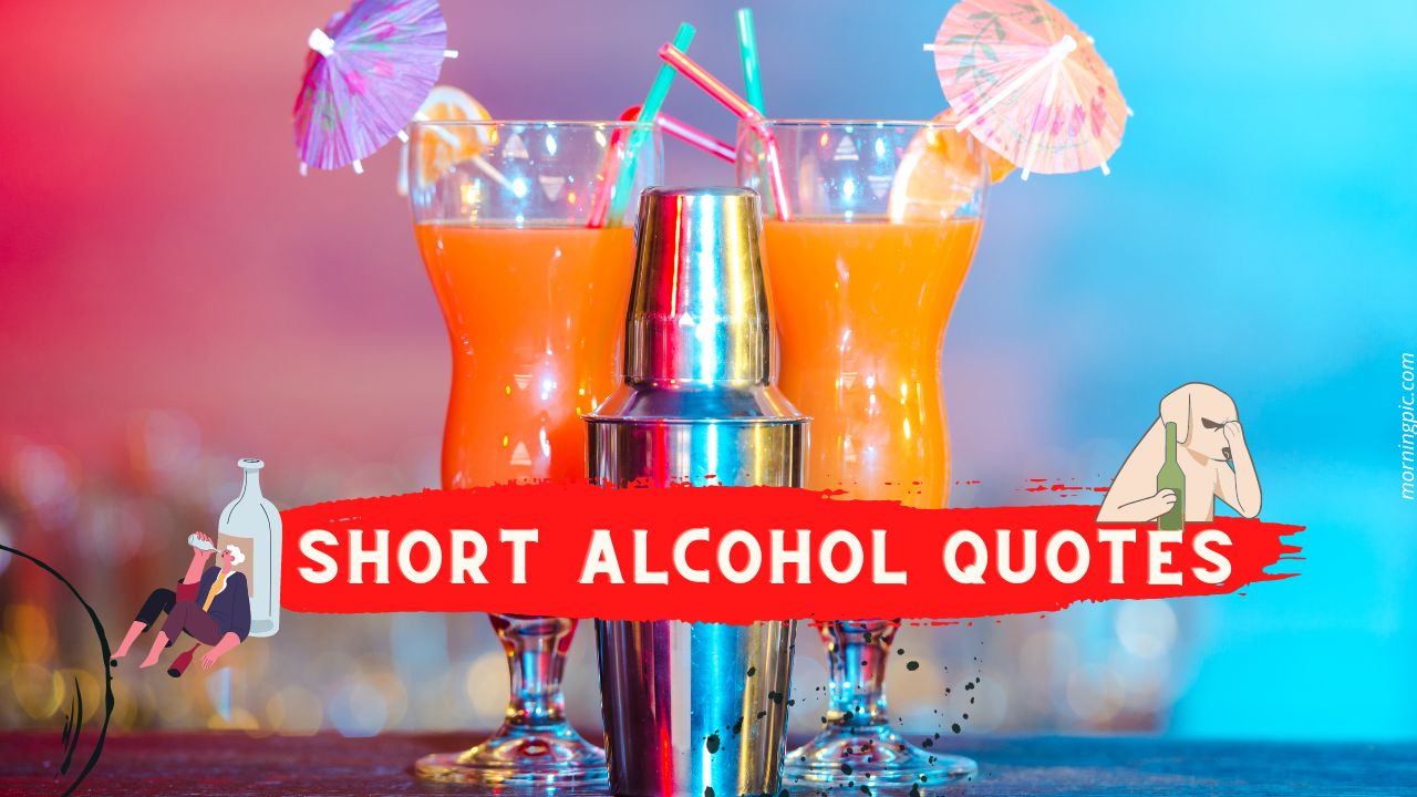 130+ Short Alcohol Quotes To Make You Responsible Drinker