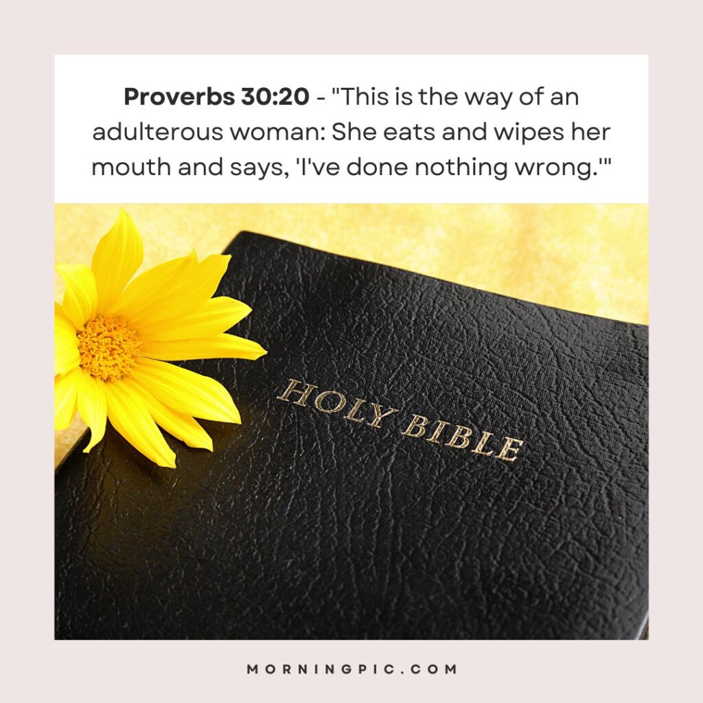 Bible Verses about Adultery