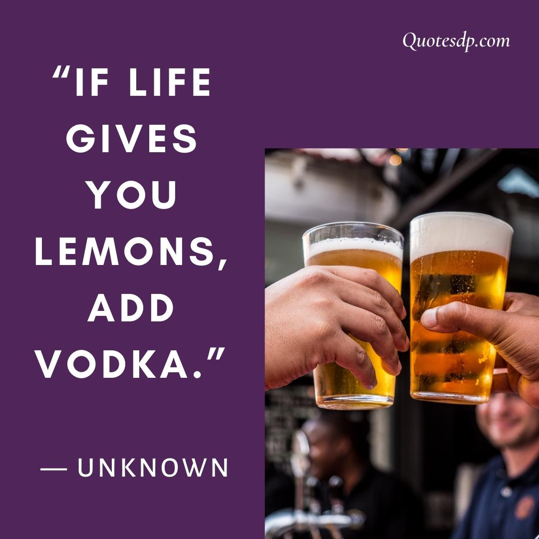 drinking alcohol quotes