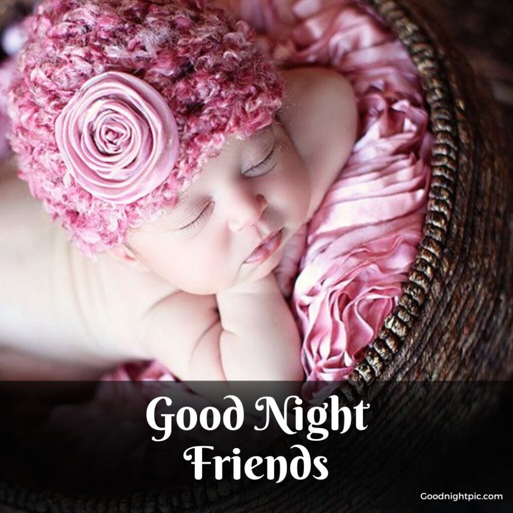 good night friends photo
